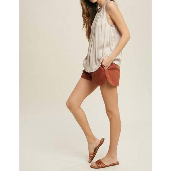 NEW WISHLIST satin sleeveless top in champagne - Picture 3 of 4